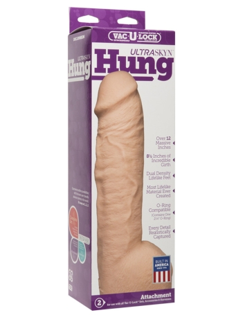 Фаллос-насадка Hung Doc Johnson