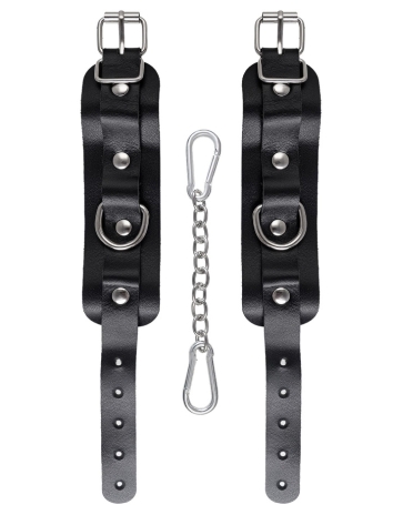 Кожаные наручники-браслеты Pecado