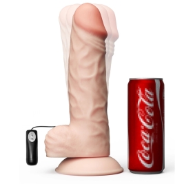 Большой фаллос-вибратор Lovetoy