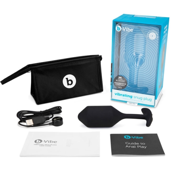 Вибро-пробка b-Vibe Snug Plug 4